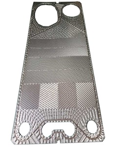 升膜半焊板式蒸发器板片